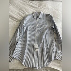 Brooks Brothers Dress Shirt Blue White Medium